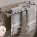 bathroom towel rack steel single pole towel